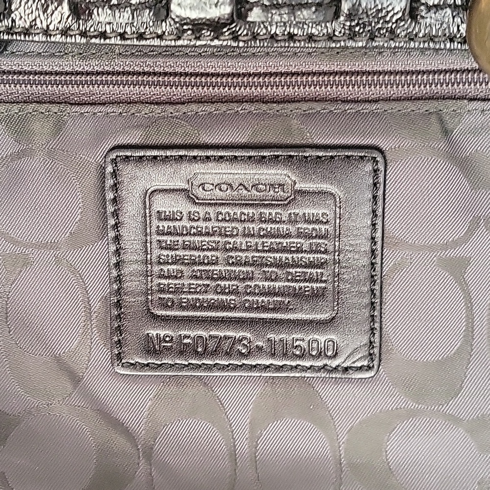 Coach Gallery Laced Tote w/Dust Bag - Picture 6 of 7